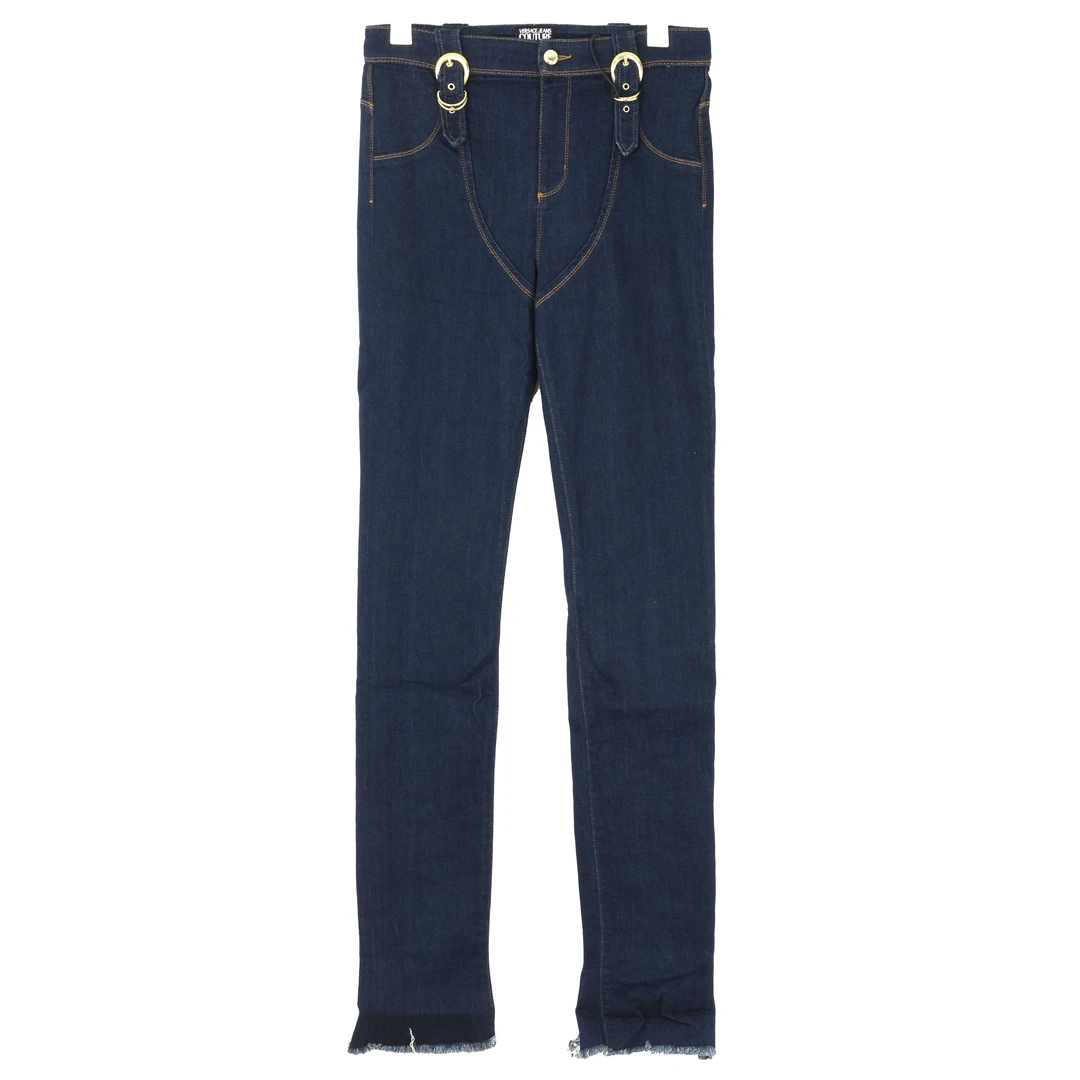 VERSACE JEANS 范思哲 女士修身款直筒休闲裤 A1HVA011 APW54 904