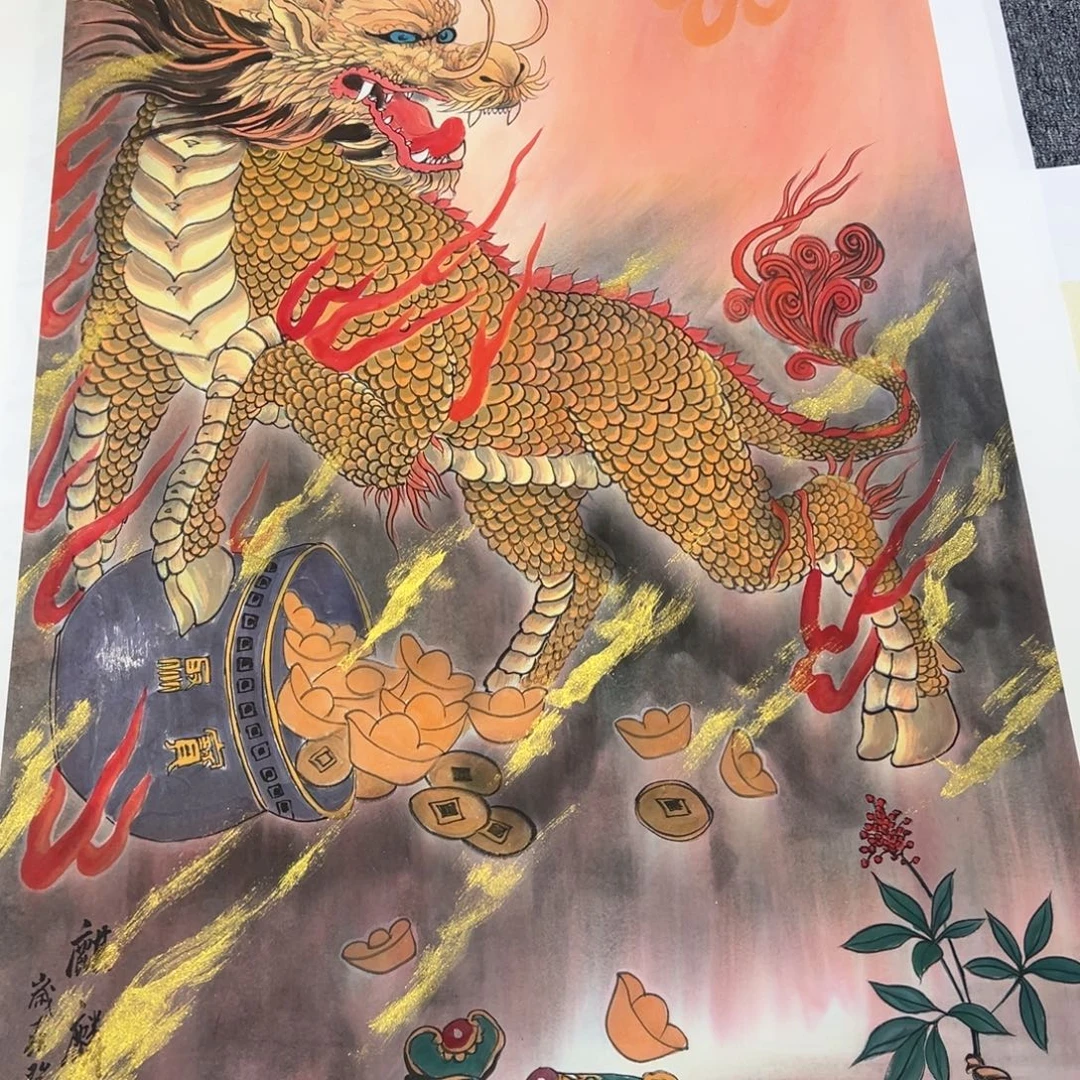 手绘作品今天这赚钱吗