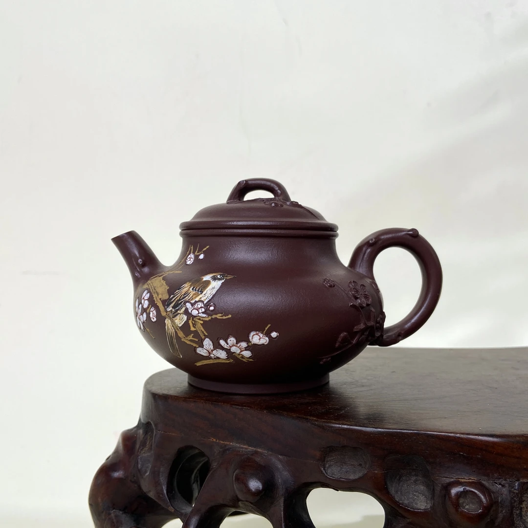 宜兴手工紫砂壶 GP0046-2（咸仲英-陆巧英）