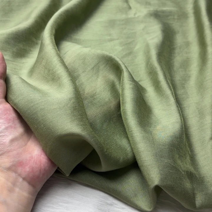 混纺棉军绿色人鱼姬2米