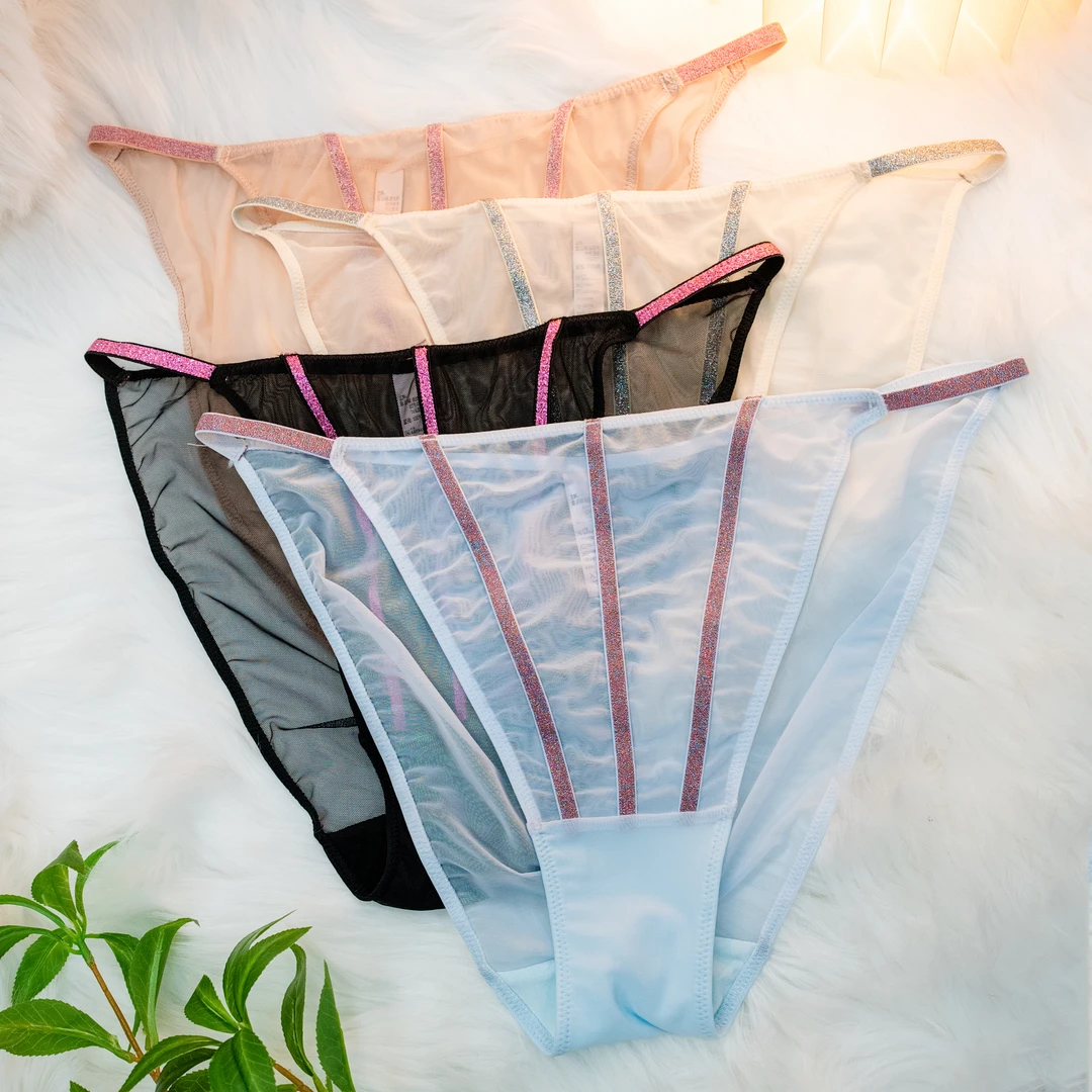 猫爪【100-220斤】女士大码内裤韩版薄款性感透气高弹三合一83071