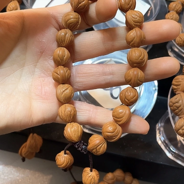 野生小龙纹11尺寸精修手串