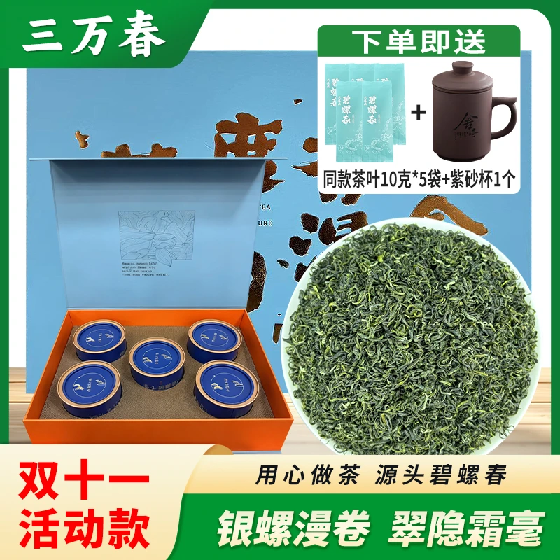 双11活动款 精品碧螺春新茶 绿茶  精品碧螺春