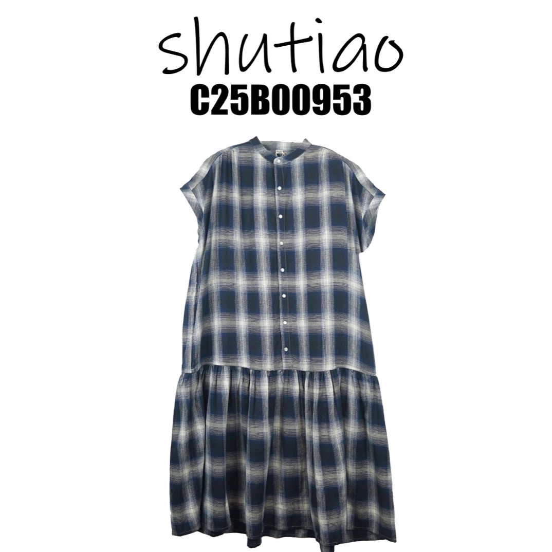 【SHUTIAO】2025冬季：新款小众设计款连衣裙C25B00953