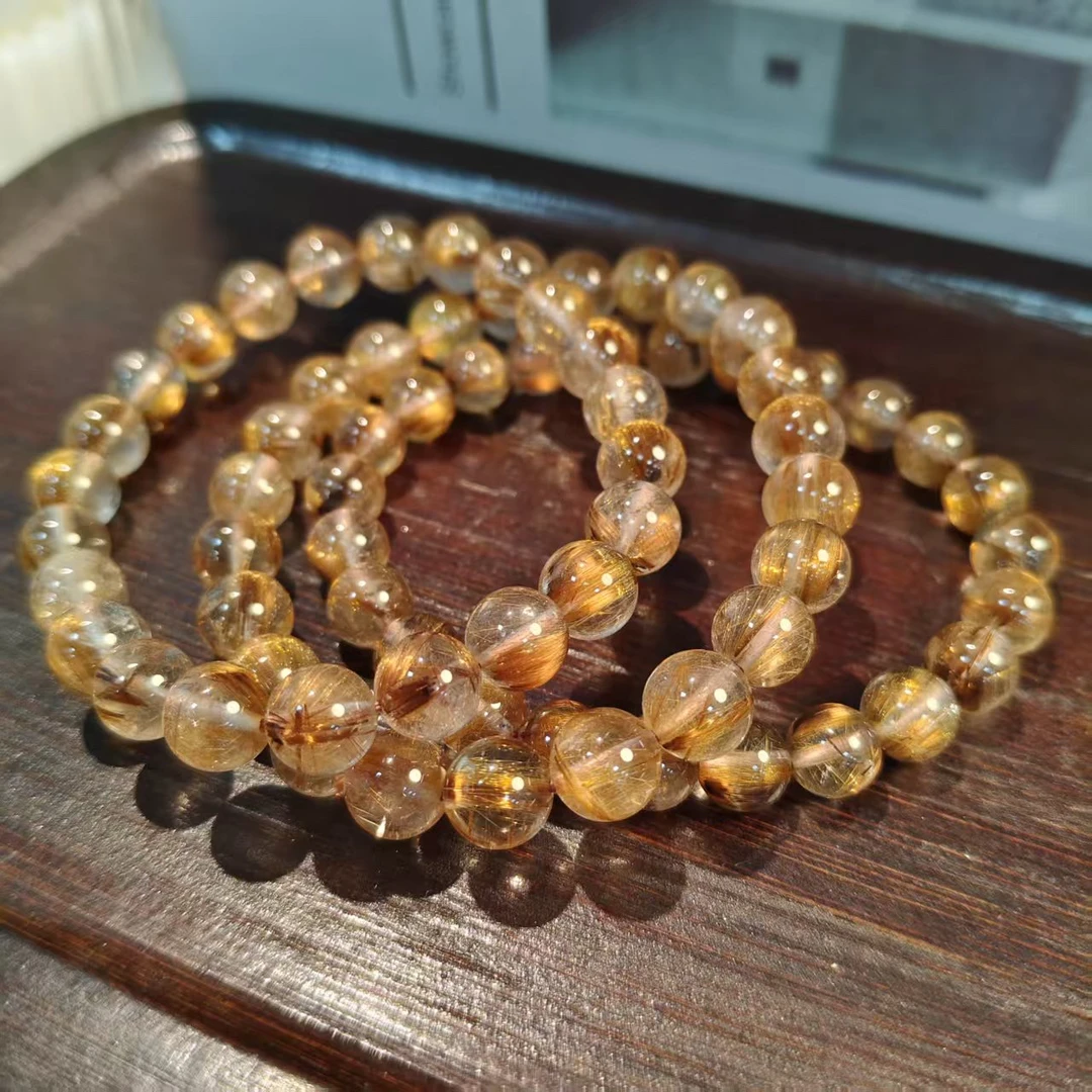 【书记甄选】铜发晶单圈手链 多样性发一件 约8mm CK2887