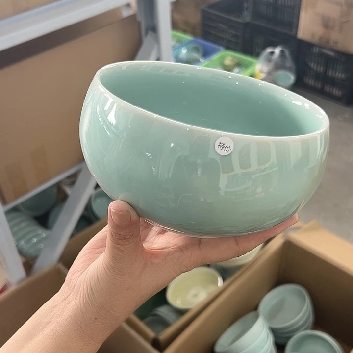 龙泉云间青瓷小米茶器