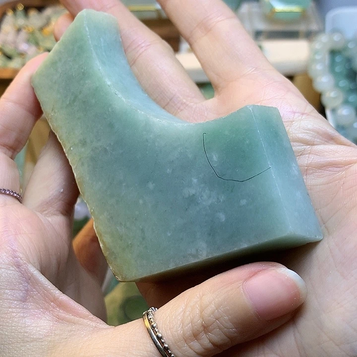 雷***翡翠散珠毛料裸石