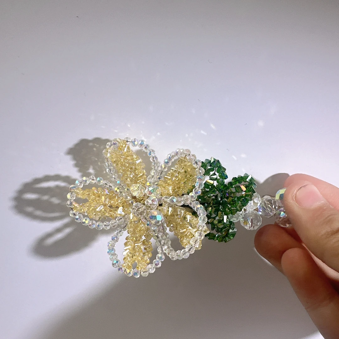 A8708编号紫莹轻奢发饰气质《弹簧夹》