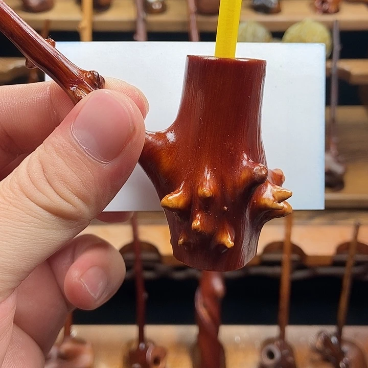 木檬子木文玩烟斗