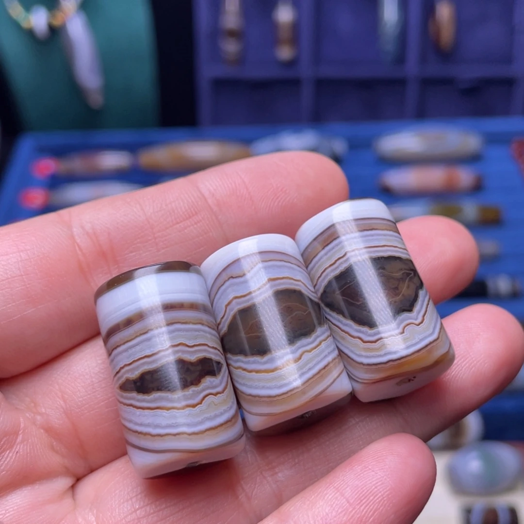 瓜***花玛瑙/玉髓未镶嵌颈饰