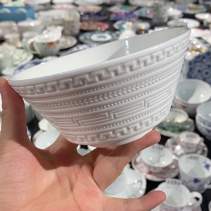瓷片面碗两个面碗