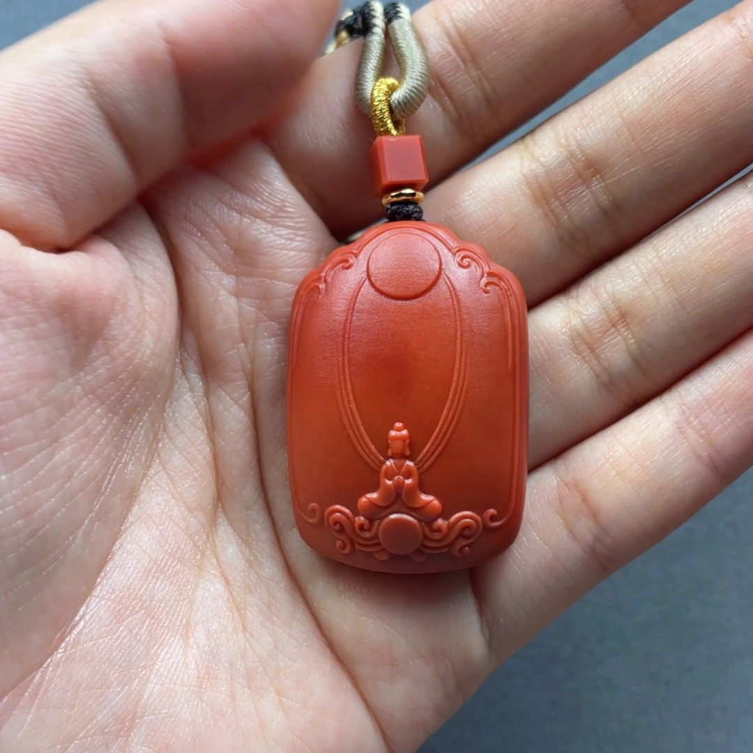 未镶嵌配饰南红玛瑙无相