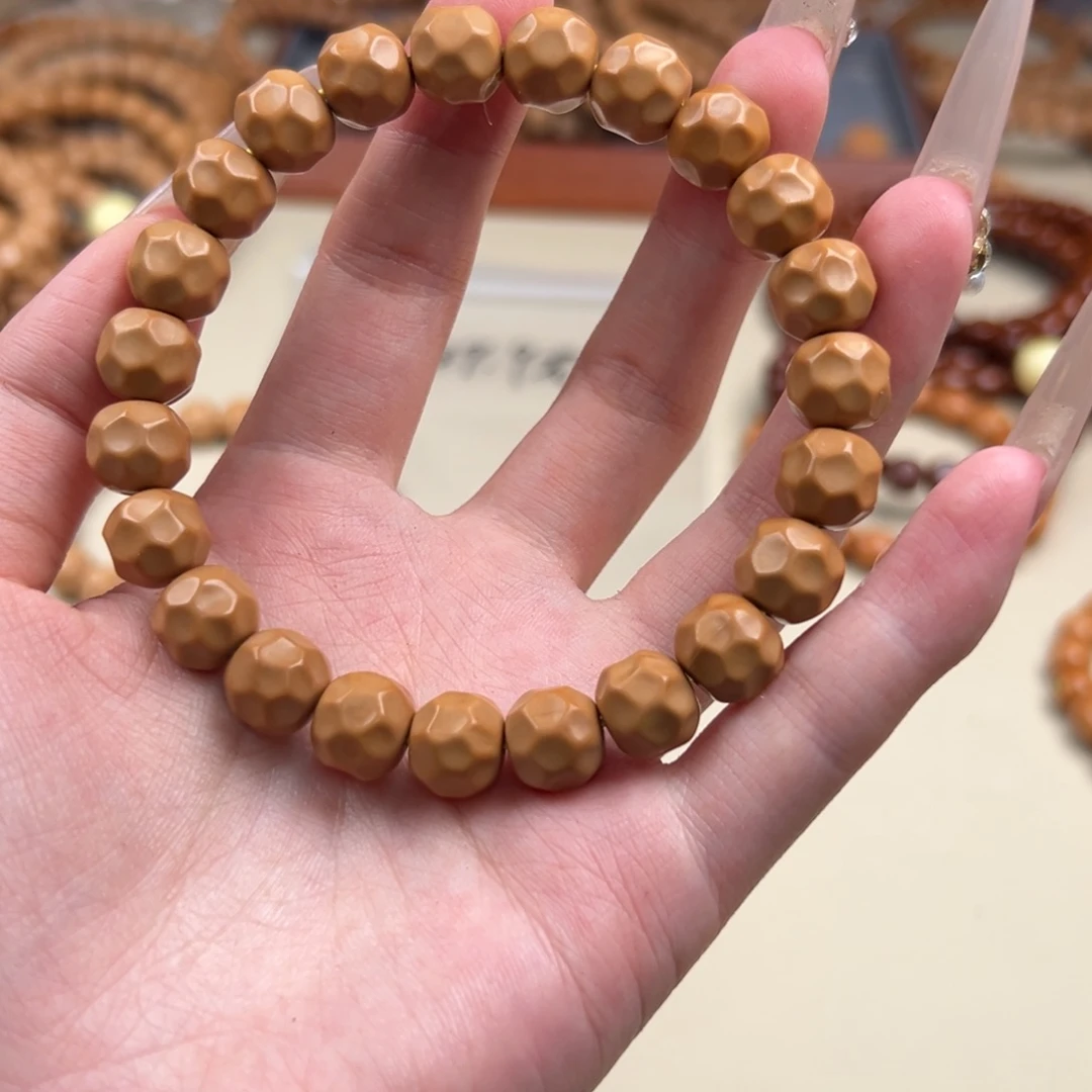 猴头核桃手串全品无暇小奶酪10