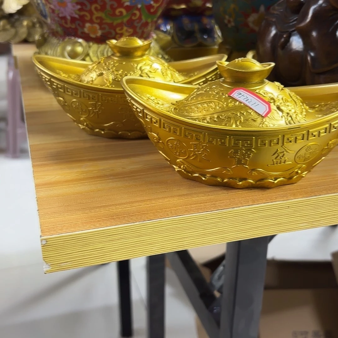 谁***水黄铜空间摆件工艺品