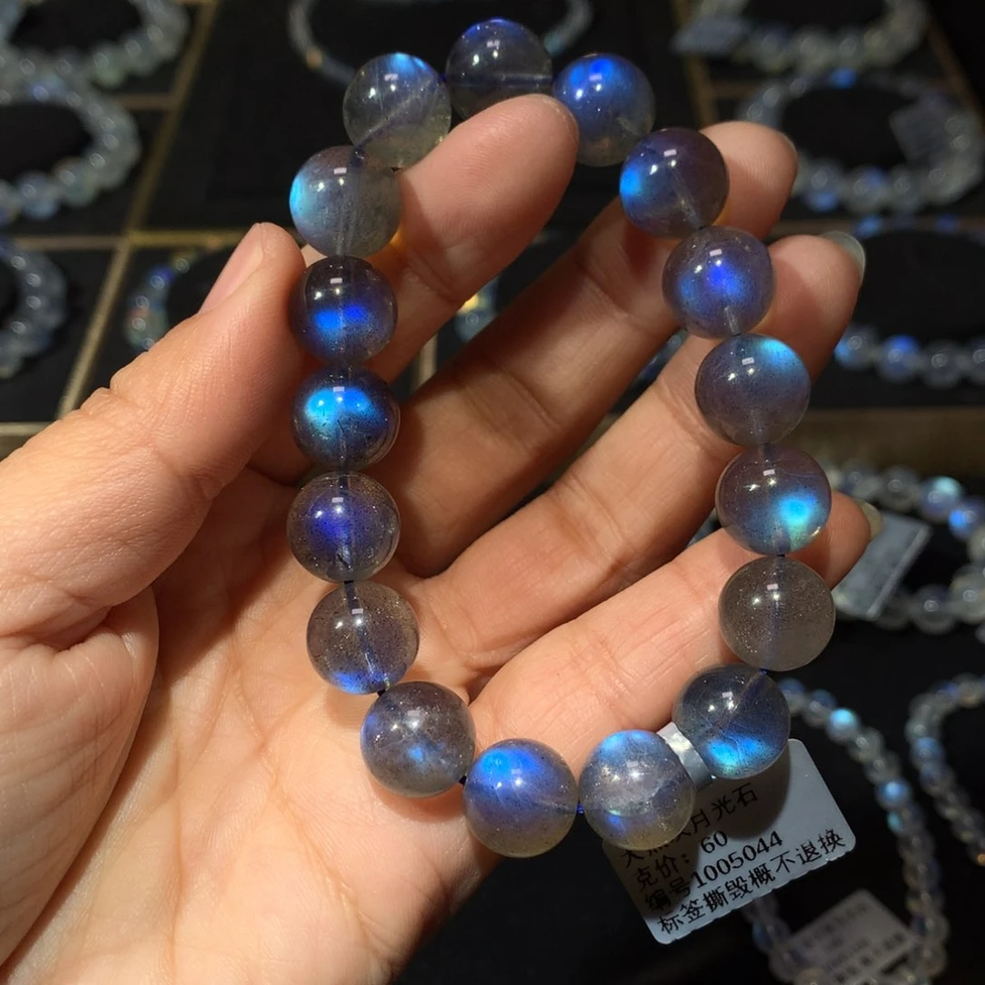 拉长石手链12未镶嵌