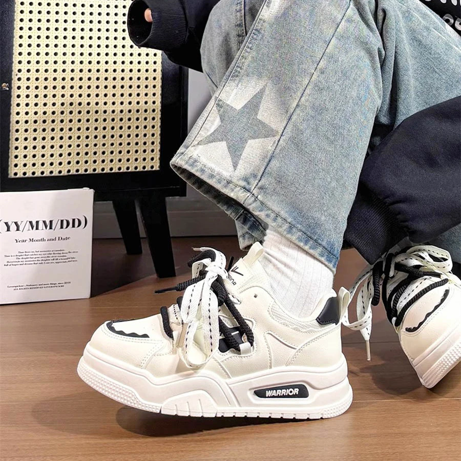 回力厚底增高国潮女板鞋女鞋2025新款原创百搭运动透气粉色小白