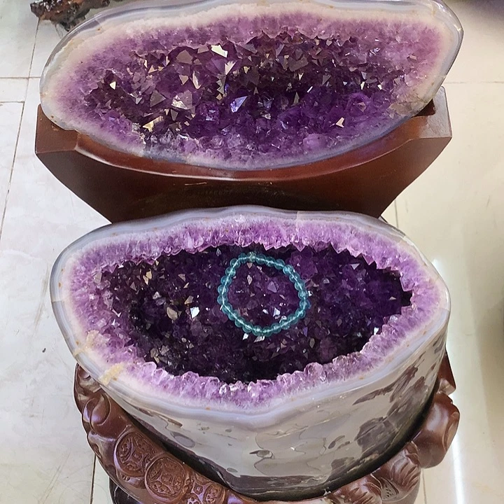 聚宝盆未镶嵌紫晶