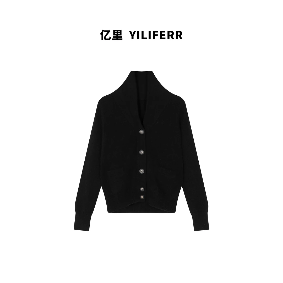 经典v领长袖开衫 Y0399