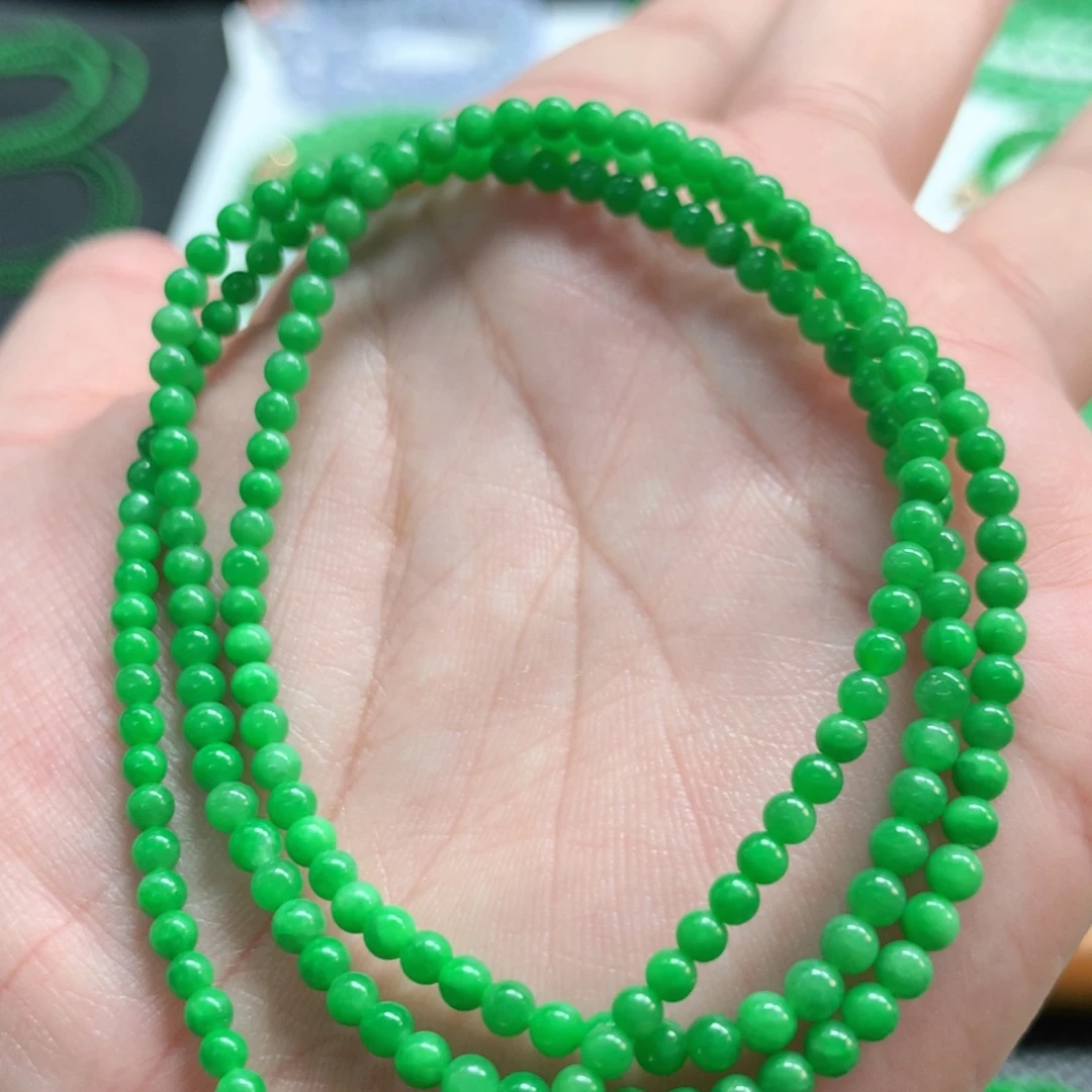 翡翠未镶嵌手链翡翠