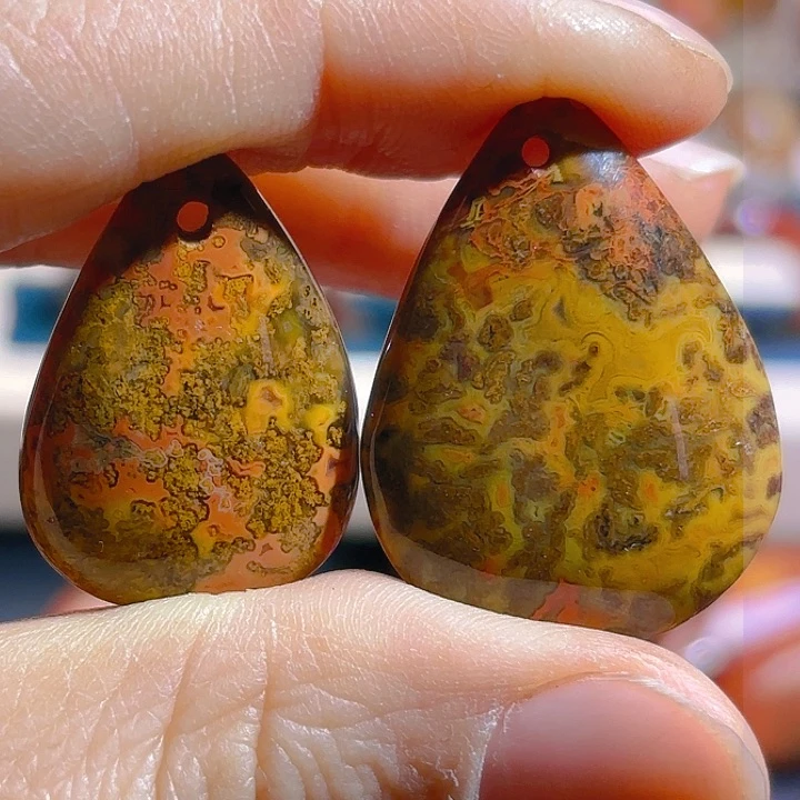 玛瑙/玉髓吊坠(不含链)未镶嵌