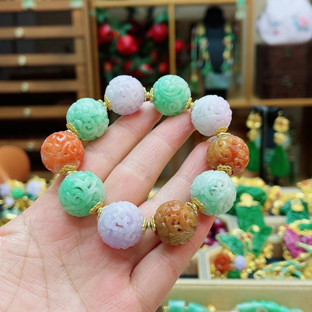 未镶嵌手串翡翠48小时鉴赏期