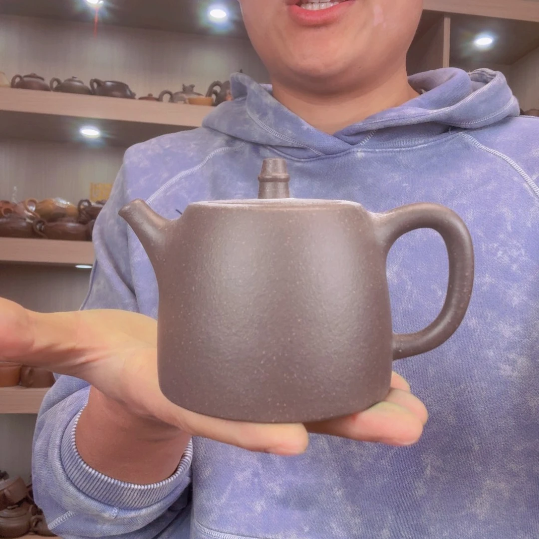 紫砂茶壶我是你的小可爱啊