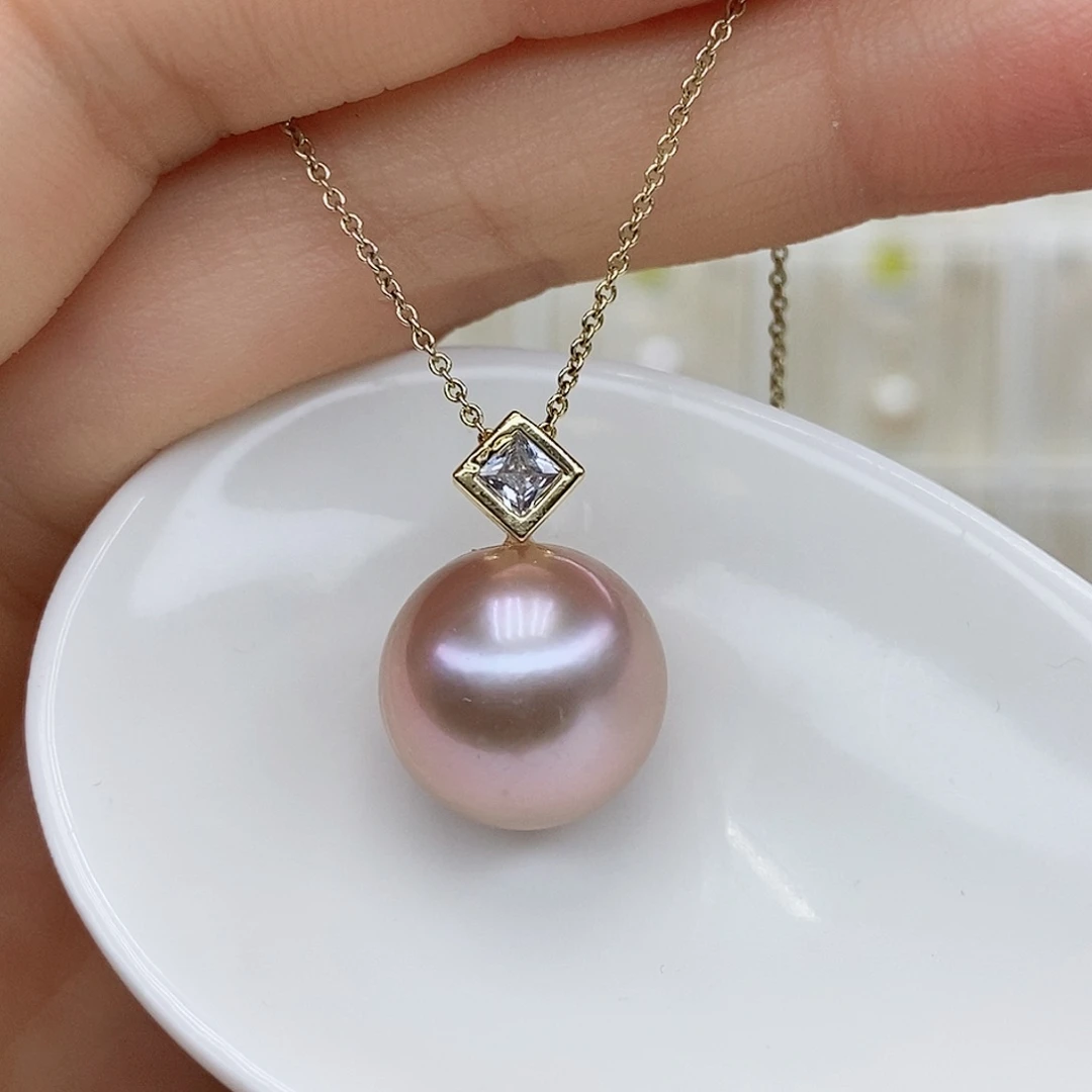 颈饰淡水珍珠合金