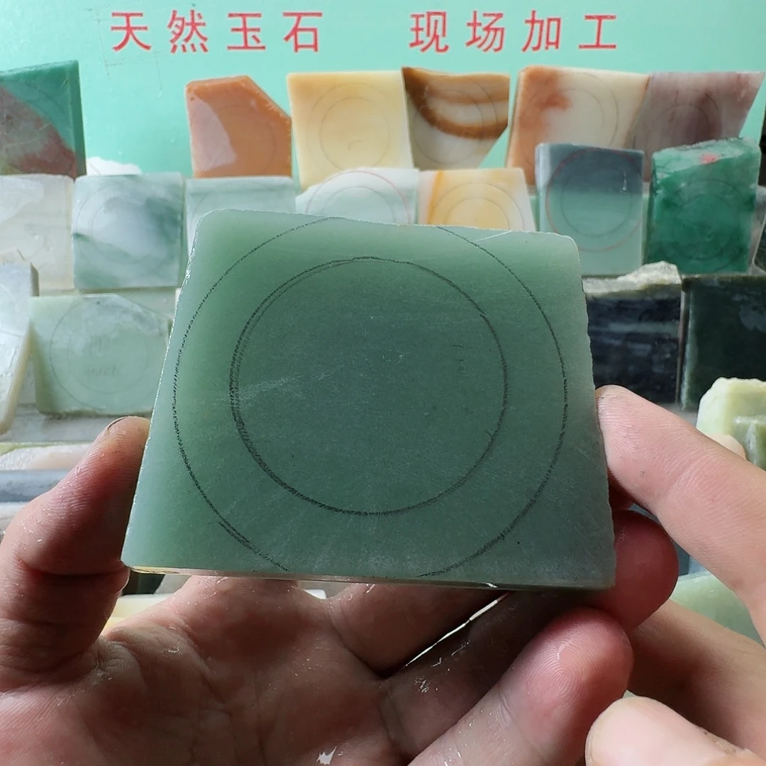 未镶嵌手镯石英质玉东陵玉手镯定制