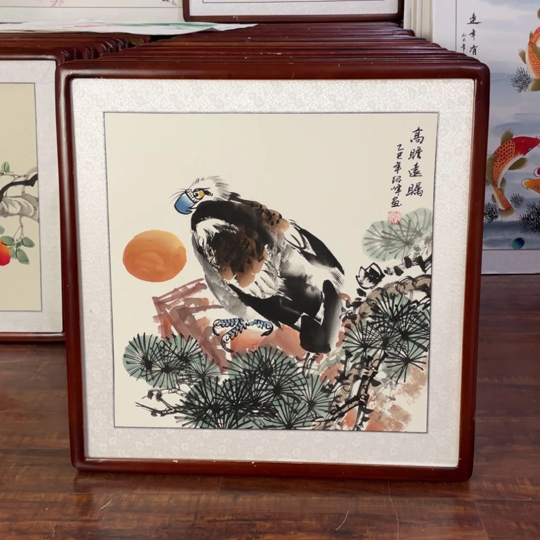 国画带框尺寸63*63厘米