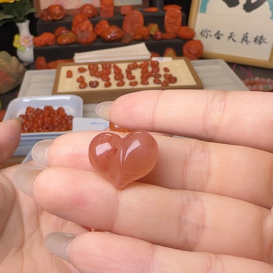 你***金南红玛瑙未镶嵌吊坠(不含链)