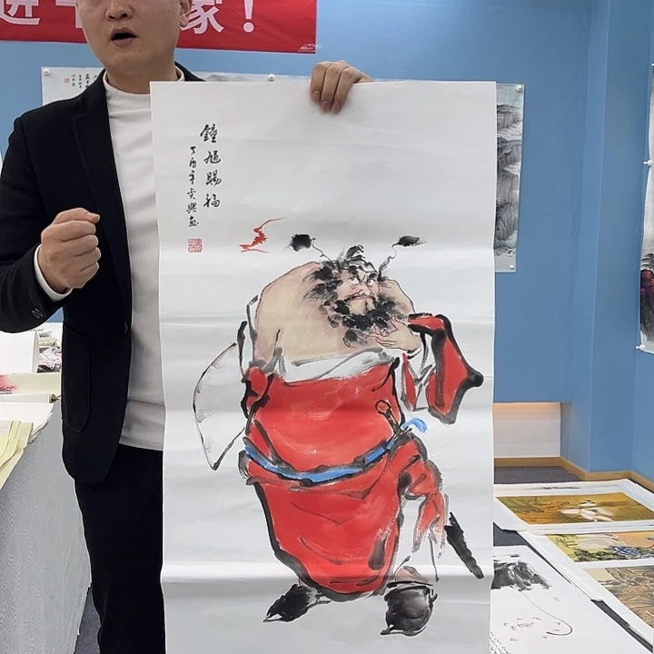 国画手绘国画作品