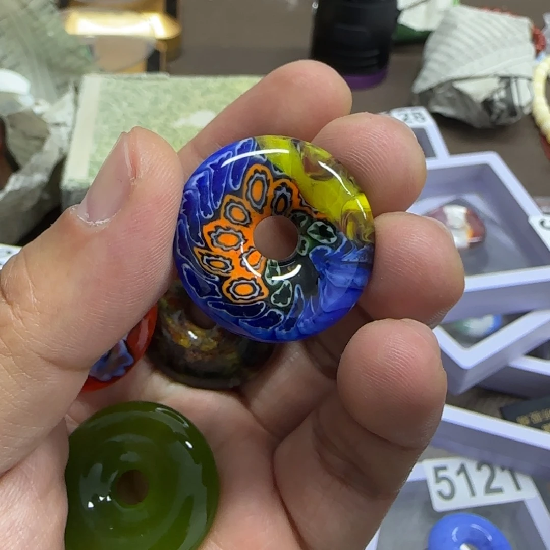 白玉菩提吊坠涟**D白色5096