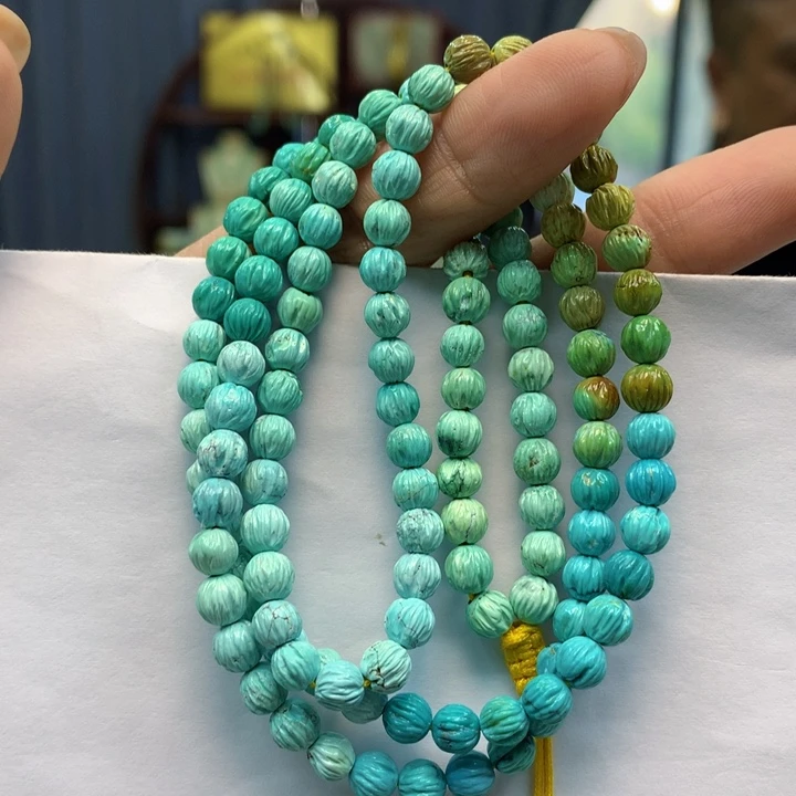 绿松石未镶嵌长链