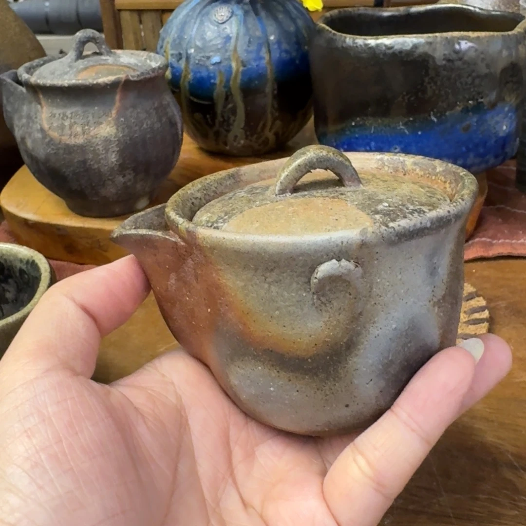 茶***店备前烧中古款宝瓶福利一口价