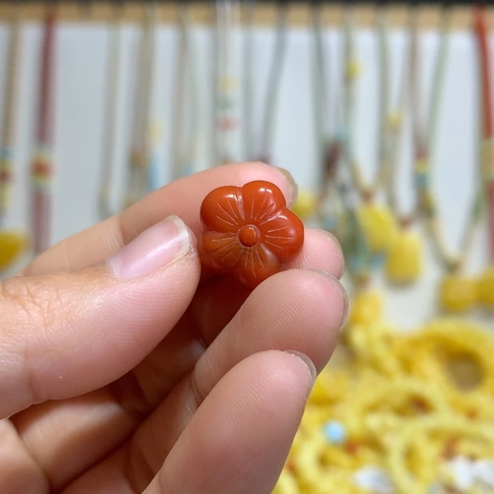 南红玛瑙未镶嵌珠宝半成品配饰