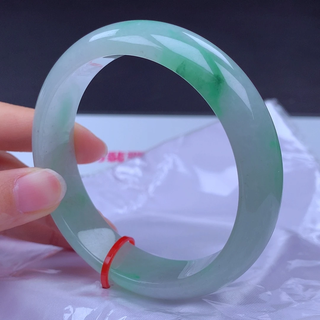 未镶嵌手镯翡翠小***?手镯002078