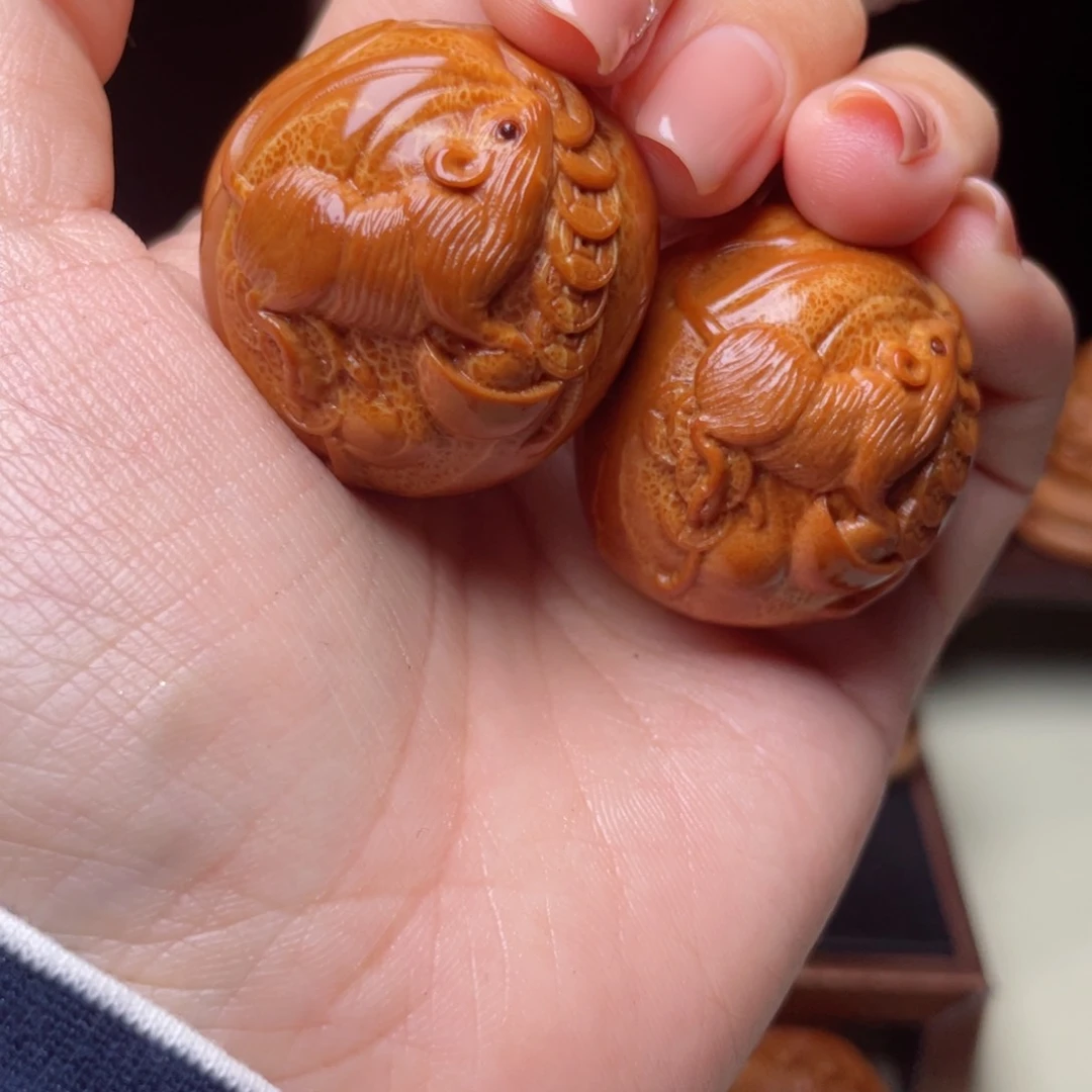 吊坠橄榄核代代鼠钱手球