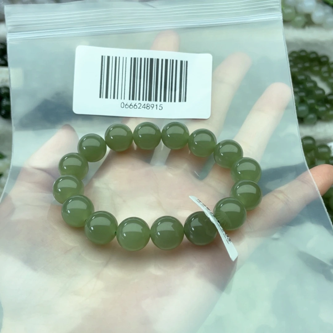 和田玉手链未镶嵌12