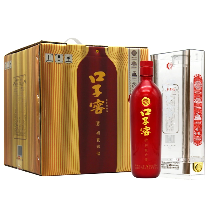 口子酒业口子窖 初夏珍储 41度500ml*4瓶 整箱装41度