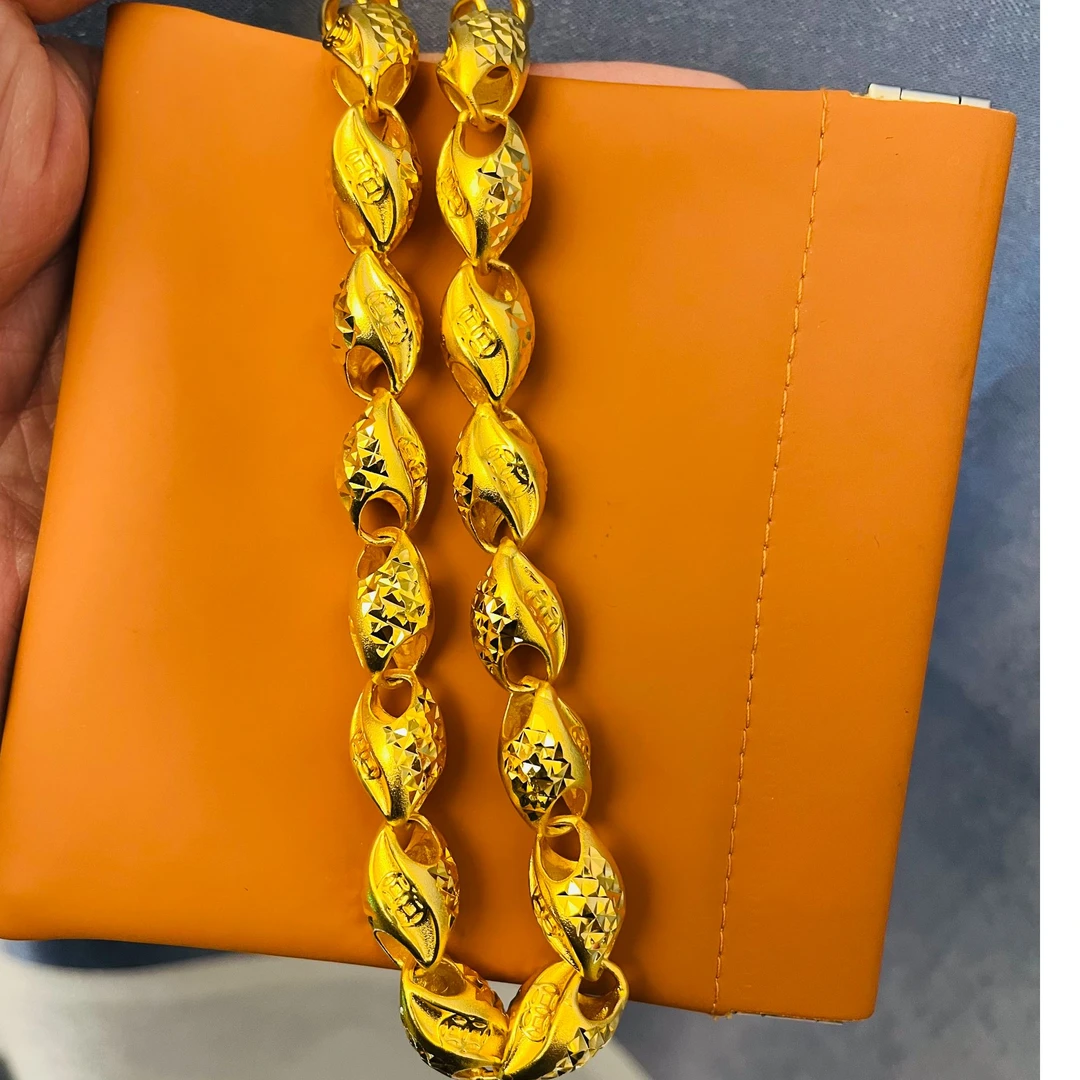 合金项链 精工麦穗项链  时尚大气