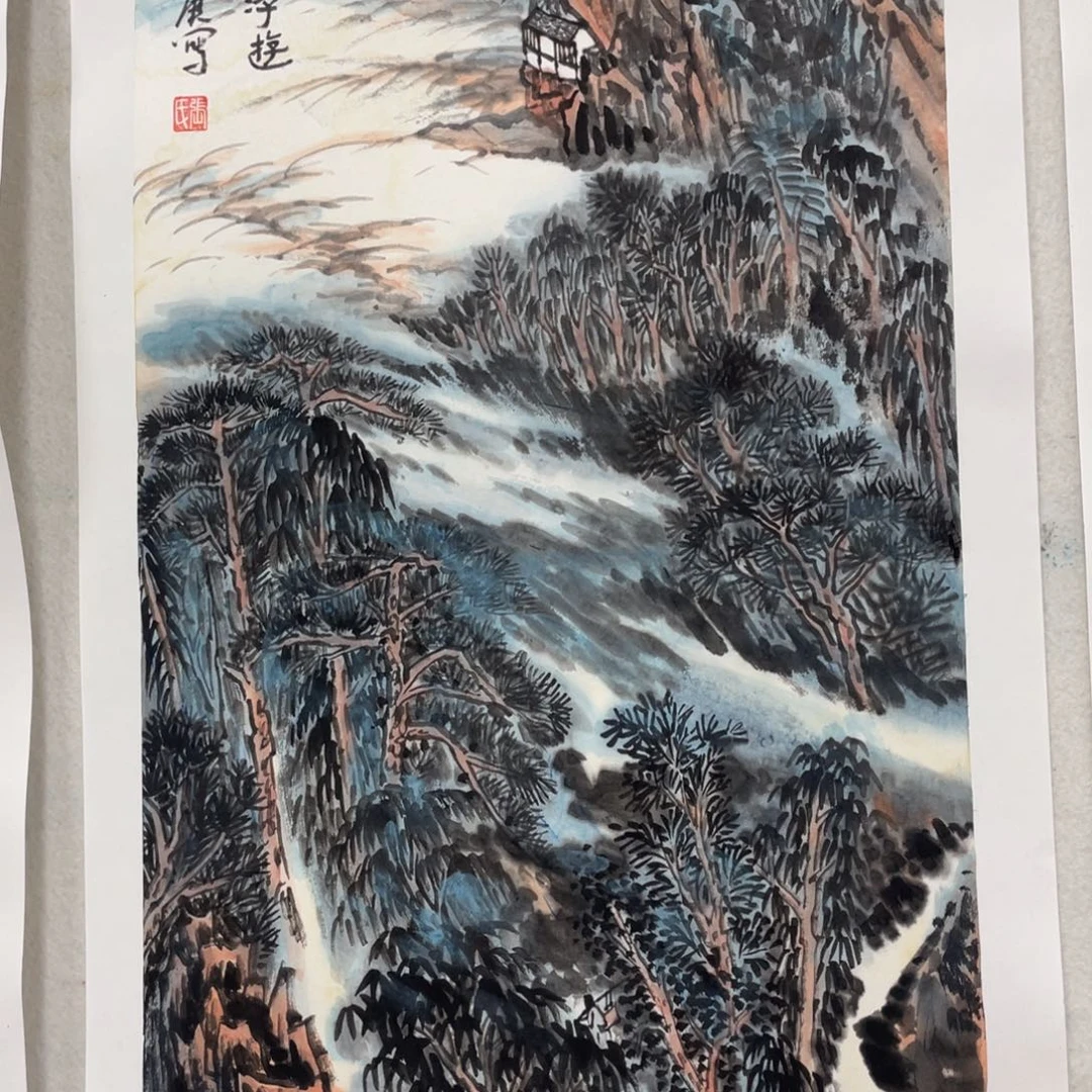 国画2平尺国画作品