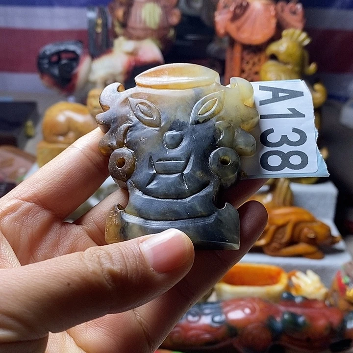 玛瑙/玉髓合金挂件