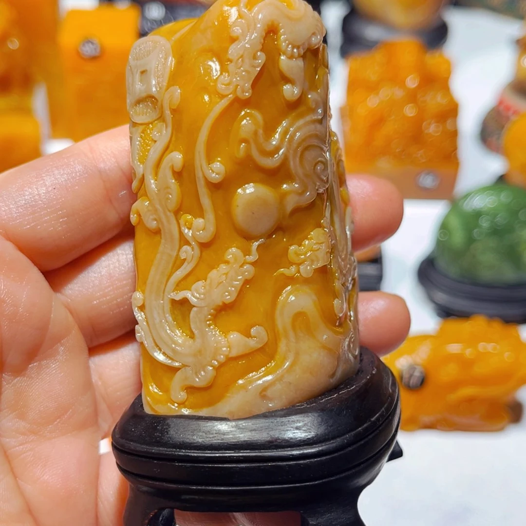 田黄石九*石雕石雕石雕