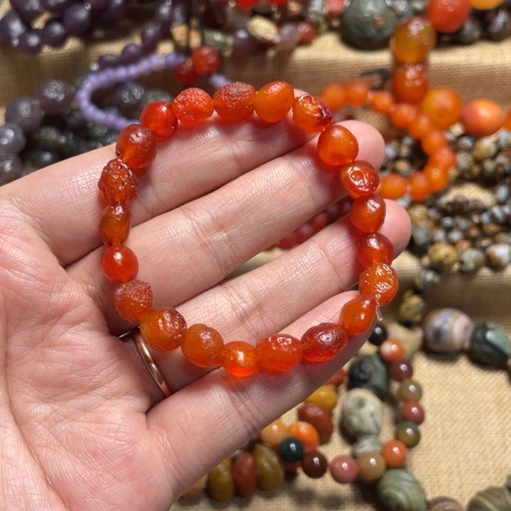 玛瑙/玉髓合金手链