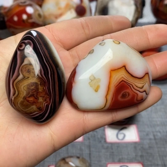 玛瑙/玉髓珠宝奇石未镶嵌依***阳打孔不退不换