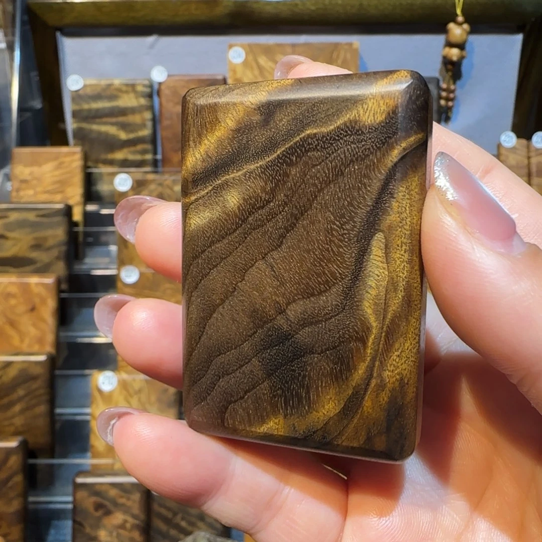 楠木（金丝楠）把件金丝楠木小叶桢楠