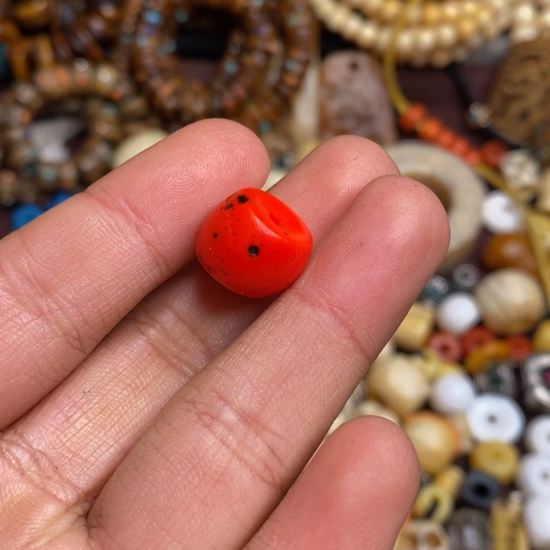 秋*枫藏传文玩1.4尺寸老珠子