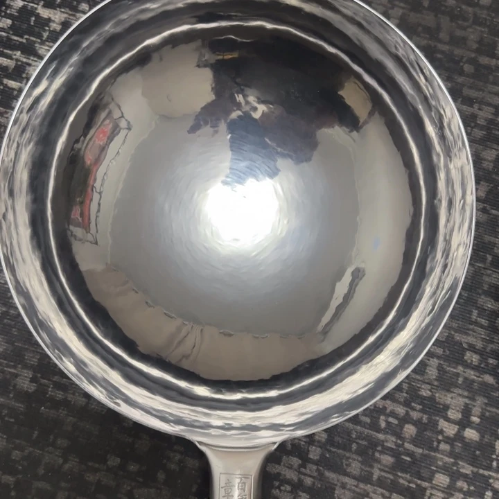 甄***粘熟铁手工锻打铁锅32