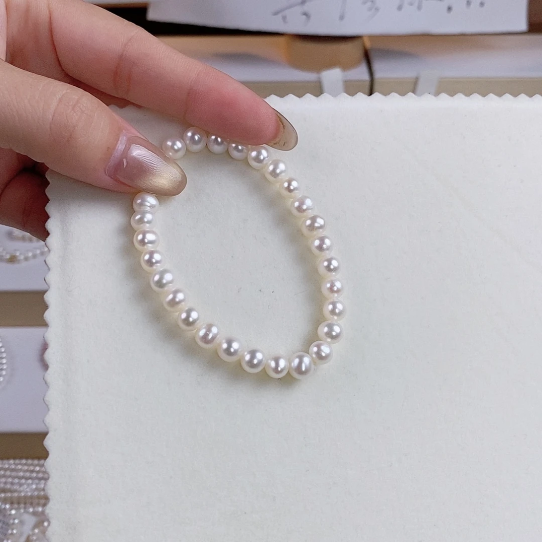 未镶嵌手绳淡水珍珠