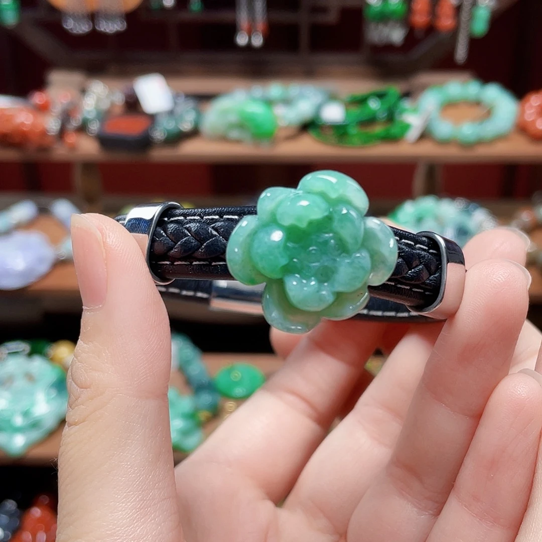 未镶嵌手链翡翠饰品